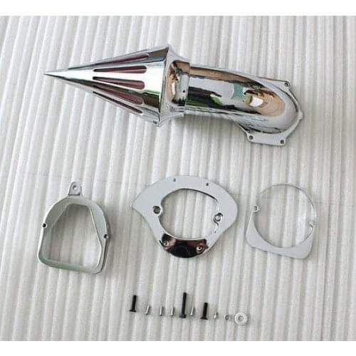 Motorcycle Chrome Spike Air Cleaner Kit Intake Filter For Honda Shadow Spirit ACE 750 1998+ Moto
