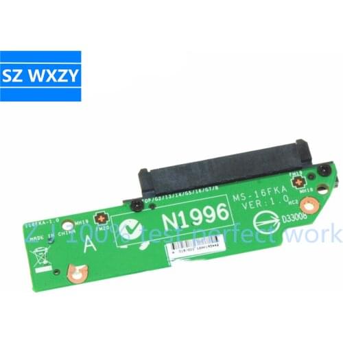 MS-16FKA GENUINE ORIGINAL FOR MSI GX60 HDD HARD DRIVE CONNECTOR BOARD MV-4 94V-0 E89382 MS-16FK SERIES 100% Tested