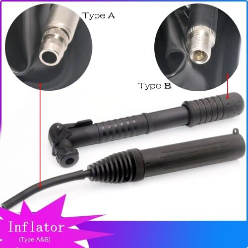 Exchange Transfer Pump High-pressure Hose Air Shock Inflator For Seat Cushion Auto Car Boat Motorcycle Cycling Bicycle Tyre