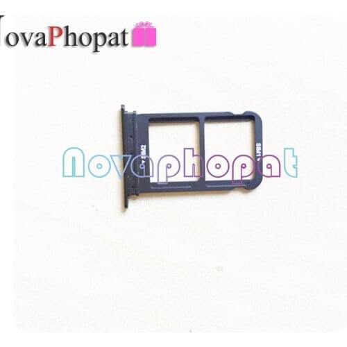 Novaphopat For Huawei Mate 10 Pro SIM Card Tray Holder Mate10Pro Micro SD Slot Socket Adapter Replacement + Tracking
