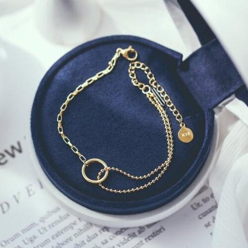 YUN RUO New Arrival Fashion Simple Torus Bracelet Woman Birthday Gift Rose Gold Color Fashion Stainless Steel Jewelry Never Fade