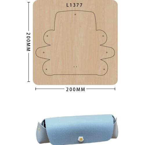 The New Die-cut Pencil Case And Wooden Die-cut Are Suitable For Ordinary Die-cutting Machines On The Market