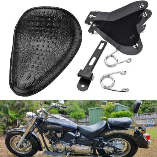 Motorcycle Solo Seat Baseplate Spring Adjustable Bracket For Harley-Sportster 1000 XLH XLCH XL1200C XLH1200 XLH883 Dyna Fat Bob
