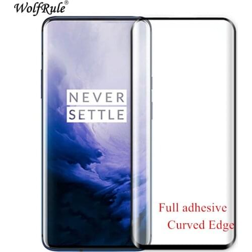 Full Glue Curved Tempered Glass Oneplus 7 Pro Curved 3D Screen Protector Phone Film For Oneplus 7 Pro Glass Oneplus 7 Pro 6.67"
