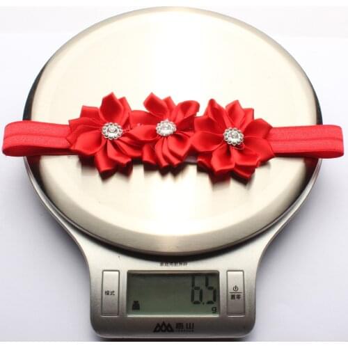 Newborn Floral Headband Photo Prop 3D Flower Hairband for Girls Turban Knot Headbands Children Headwear Baby Hair Accessories