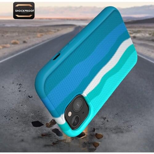 Rainbow Shockproof Phone Case for iPhone 12 Pro Max 12 Mini TPU + PC Armor Cover for iphone 11 Xs Max Xr 6 6s 7 8 Plus X SE 2020