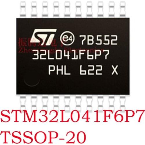 STM32L041F6P7 STM STM32 STM32L STM32L041 STM32L041F STM32L041F6 TSSOP-20 IC MCU