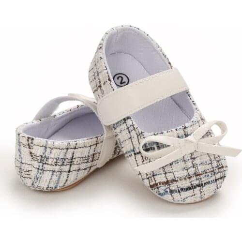 0-18M Princess Newborn Infant Baby Girls Shoes PU Spring Cute Baby Shoes Bowknot First Walkers
