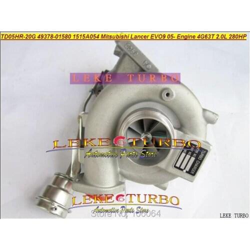 TD05HR-20G 49378-01580 1515A054 TD05HR Turbo Turbocharger For Mitsubishi LANCER EVO9 Evolution 9 80 2005- 4G63 4G63T 2.0L 280HP