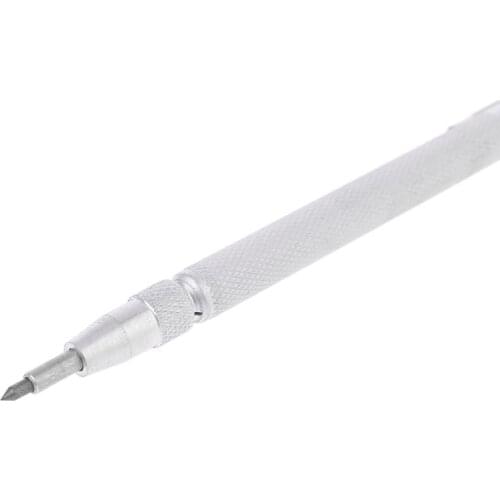 Tungsten Carbide Tip Scriber Etching Engraving Pen with Clip & Magnet for Glass/Ceramics/Metal Sheet L69A