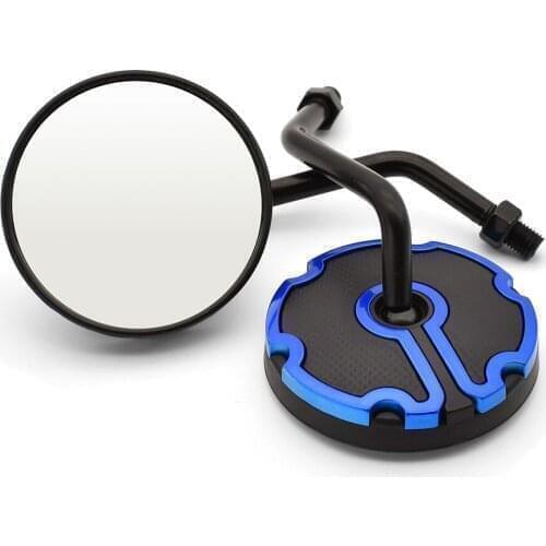 Universal Motorcycle Accessories Motorcycle Rearview Mirrors 10mm Modified For Kawasaki ZX6R Z650 Z900 Z800 Z250 Z300 ZX636R