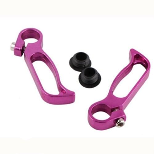 Bicycle Vice Grips Folding MTB Bike Rest Grips Skeleton Vise Grips Comfortable Olshan Rest Grips Aluminium Alloy Bicycle Handle