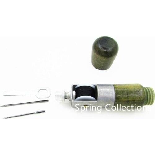 1set DIY Leather Sewing Tool Leather Hand Sewing Machine Waxed Thread Leather Craft Stitching Belt Strips Shoemaker Tools