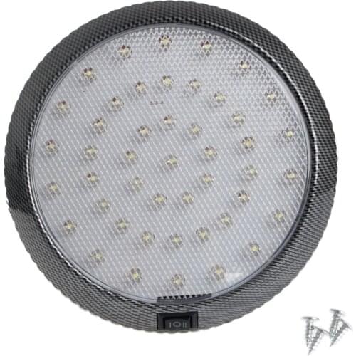 2021 New 1Pc Car Vehicle 12V 46-LED Interior Indoor Roof Ceiling Dome Light White Lamp
