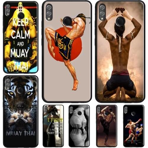 Kickboxing Fight Muay Thai Case For Huawei Honor 8X 9X 7X 10i 9 10 20 Lite 7A Pro 7C 8A 8C V20 Y6 Y9 Y7 2019 Nova 5T