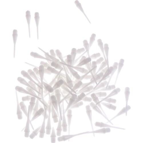 100 Pcs 33mm Dart Soft Tips Points 4BA Thread - Indoor Party Game -2colors