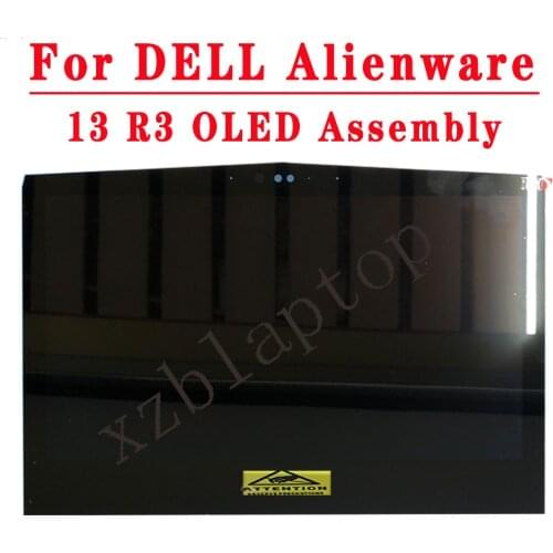Laptop For Alienware 13 R3 Full LCD Screen Touch Display Assembly 13.3 inch OLED DP/N JJT6C