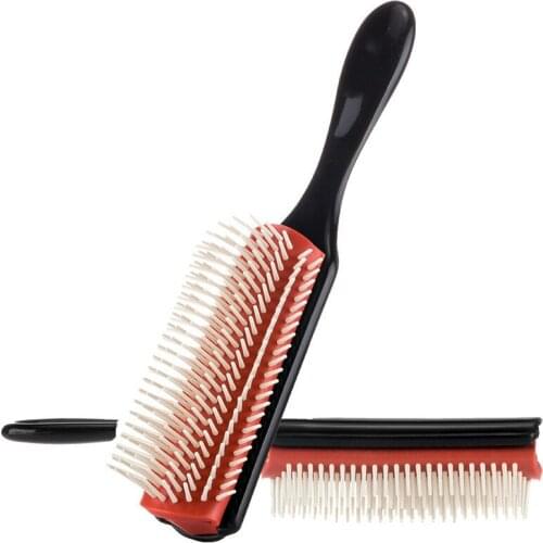 Hair Styling Brush Wheat Straw Detangle Hairbrush Salon Hairdressing Straight Curly Hair Comb Tangle Hair Brush