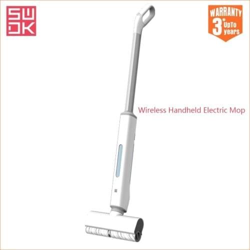 SWDK DD1 Wireless Electric Mop Handheld Automatic Sweeping Floor Wiper Wet Mopping Broom Cleaner Machine Washer for Home