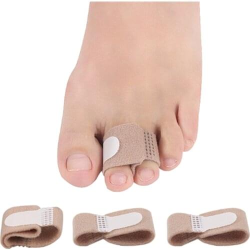Toe Straightener Toe Hallux Valgus Corrector Toe Separator Splint Wrap Toe Tape Bandage Hammer for Relieve Pain Foot Care Tool