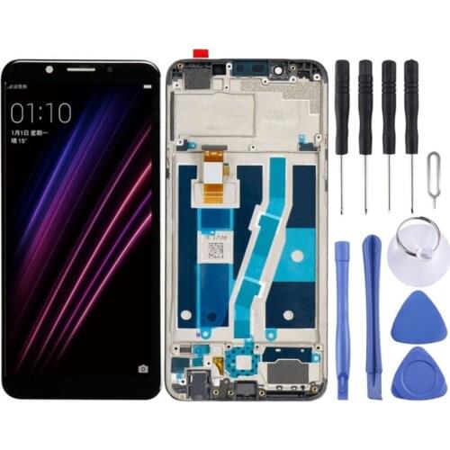 High Quality LCD Screen and Digitizer Full Assembly Lcd Replacement Glass with Frame For OPPO A1