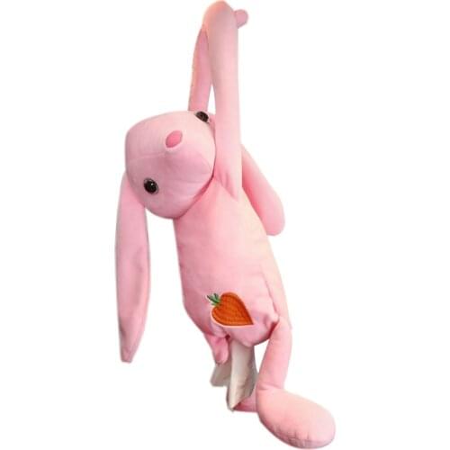 2019 Pippi Monkey Paper Tissue Box Cute Cartoon Animal Napkin Box Armrest Box For Car Napkin Holder