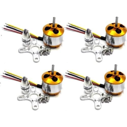 4x A2212 1000Kv Brushless Outrunner Motor For Airplane Aircraft F450 F550 X525 Quadcopter