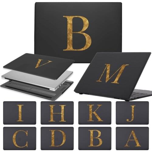 Huawei Personalized Initials Plastic Case for MateBook 13/13 2020/14/D14 2020/D15 2020/X Pro 13.9 /X 2020/MateBook 14 2021