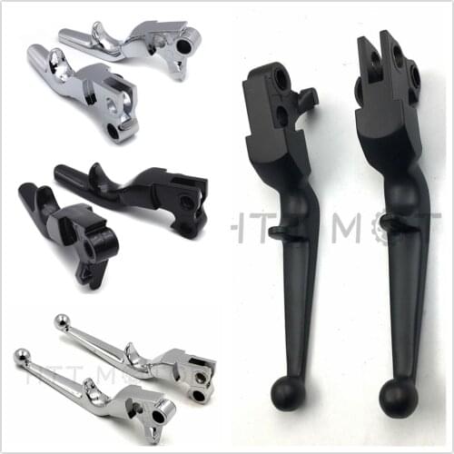 Black Brake Clutch Lever For Harley Davidson Custom Flhr Road King Ultra And Touring Sportster 883 Aftermarket Motorcycle Parts