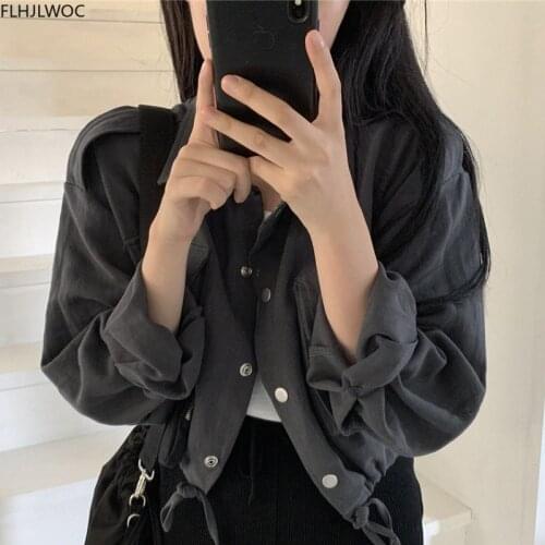 Женские короткие куртки FLHJLWOC China At AliExpress