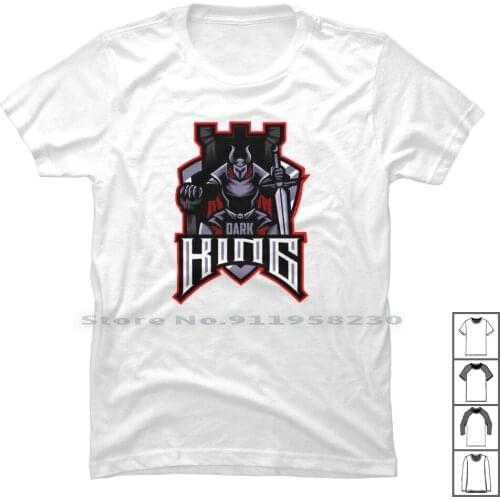 Dark King Knight 1 T Shirt 100% Cotton Cartoon Knight Night Movie Comic Tage King Game Dark Ark Age Ny