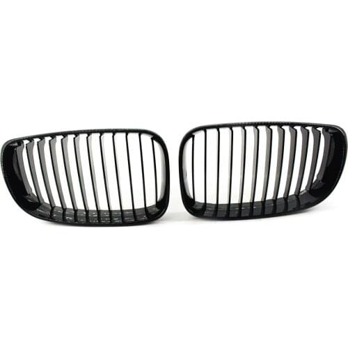 GLOSS BLACK Car Front Grille Fit for BMW E81 E82 E87 E88 1-Series 2008-2011