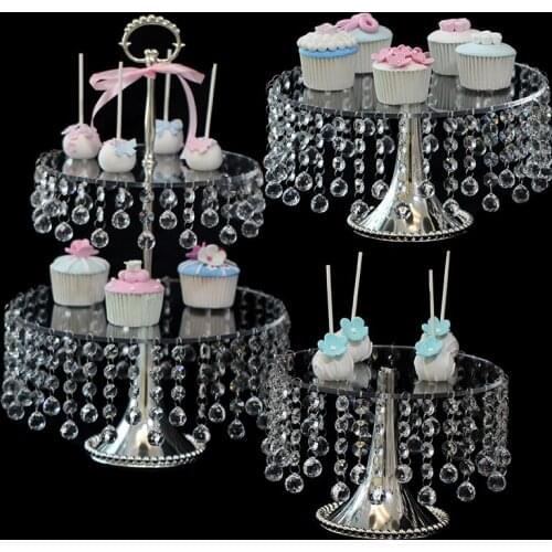 Crystal Transparent Cake Disc Pastry Sugar Afternoon Tea A Snack Gram Force Dessert
