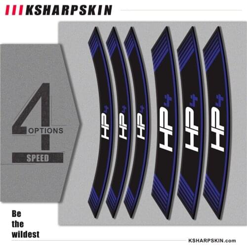 Creative transformation motorcycle sticker accessories tire wheel reflective decorative decal for BMW HP4