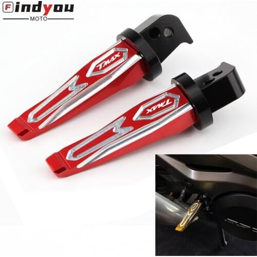 Fashion Hot Motorcycle CNC Aluminum Rear Passanger Foot Peg Footrests For YAMAHA TMAX 530 TMAX 500 T-MAX 530 500 560 TMAX-530