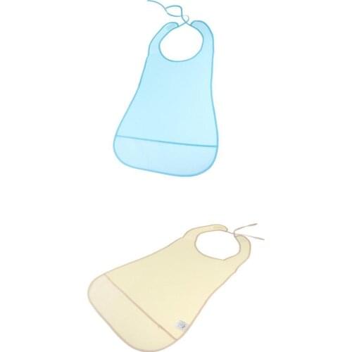 Pack Of 2 Meals Clothing Protector Bib Disability Aid Apron For Women Men