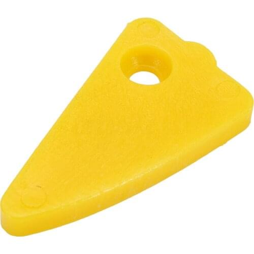 20pcs Kit Plastic Yellow Accessories Hunter Car Rim Anti-scratch Finger Inserts Triangle Inserts