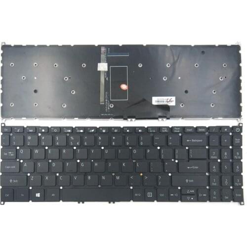 New For Acer Swift 3 SF315-52G-52XD SF315-52G-56LD SF315-52G-80LY SF315-54 SF315-54G Laptop Keyboard US Black With Backlit