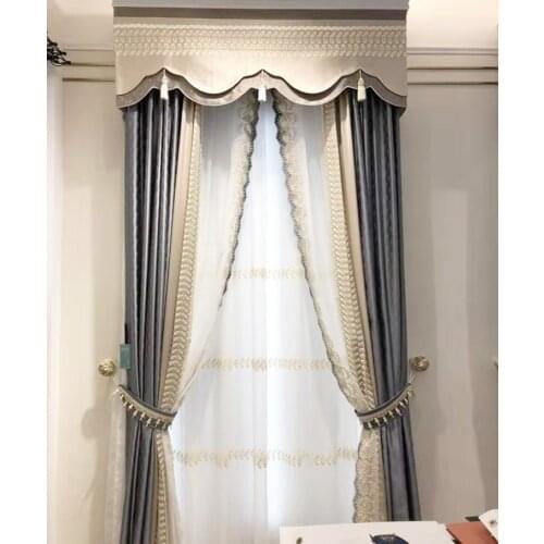 Door Windows Curtains Thin/Thicking For Living Room Decorative Kitchen Curtains Embroidered window screens for curtains