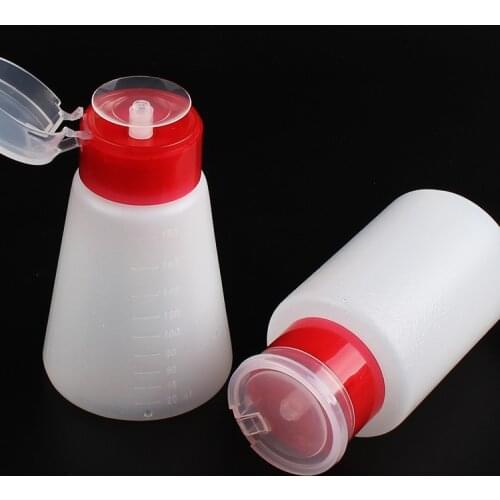 2pcs/lot FEPRLO Plastic Press Pump Bottle 180ML Liquid Alcohol Bottles Dispenser For Cleaning Panel Mobile Phone repair tool