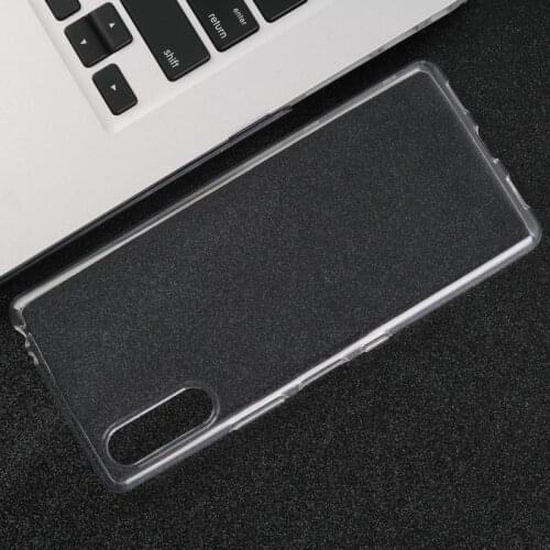 For Sony Xperia L4 XQ-AD51 XQ-AD52 Transparent Silicon Case Phone Cover Case Etui