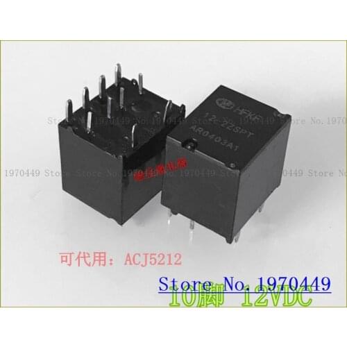 Relay 12-2ZSPT ACJ5212 10