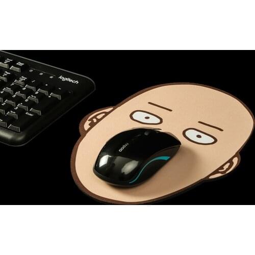Superhero ONE PUNCH MAN Rubber Pad Mouse Pad Cartoon Adorkable Cartoon Bald Cool Office Table Mat