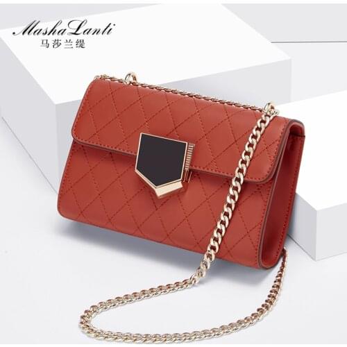 MSLT Luxury Brand Tote bag 2021 Fashion New High Quality PVC Womens Designer Handbag Chain Shoulder Messenger Bag