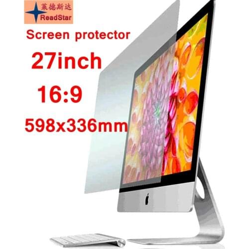 27"(16:9) Wide Screen 598x336mm size Desktop computer Anti-Blue ray Eye protection film screen film Bule reductio