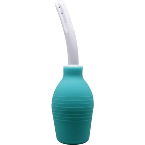 Enema Bulb Silicone Plug Manual Adult Sex Toy Cleaning Butt Masturbating Stimulator for Women Men 310ml