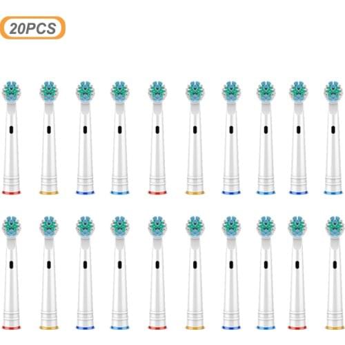 20pcs Electric toothbrush head for Oral A B Toothbrush Replacement Brush Sensitive Gum Care D12,D16,D29,D20,D32,OC20,D17525 D18