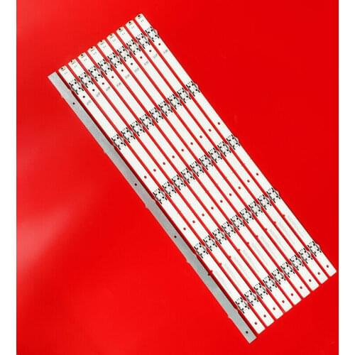10pcs/set LED Backlight bar For Insignia NS-55D420NA18 LED55M5500DU SVH550AL28SVH550AL3