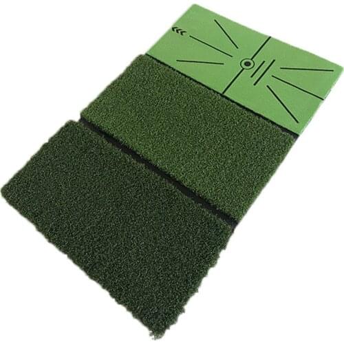 3-in-1 Golf Practice Hitting Mat Foldable Turf Mats Backyard Driving Range