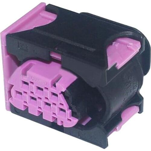 7 Pin purple black connector harness connector waterproof connector socket plastic case DJ7073-1.5-21